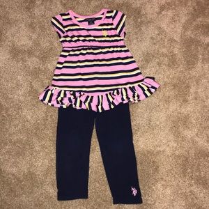 Striped outfit